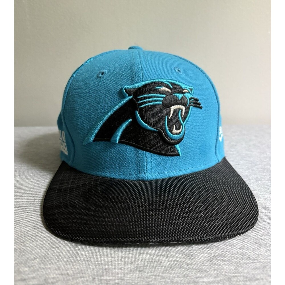 NFL Carolina Panthers New Era 9FIFTY Snapback Hat Cap Blue Black 2016 On Field